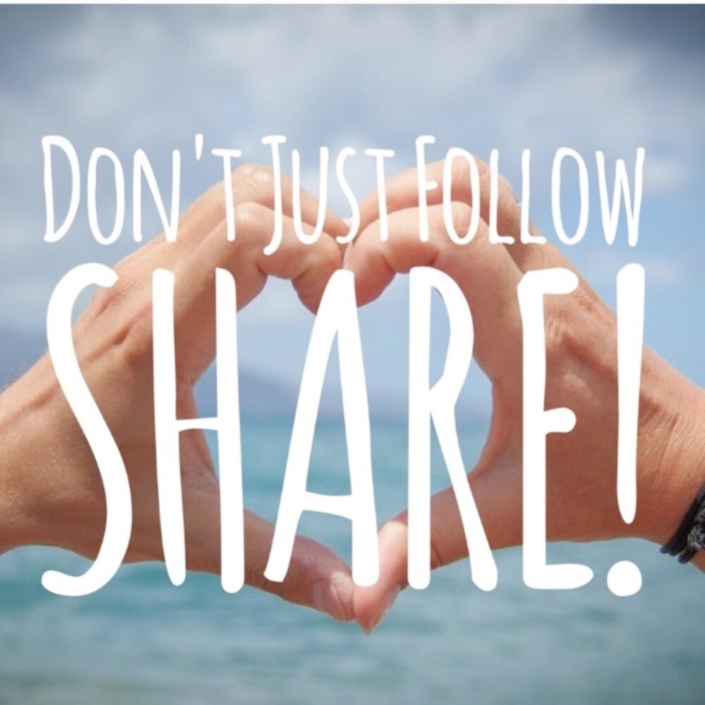 ❤️Count on my sharing back :)
